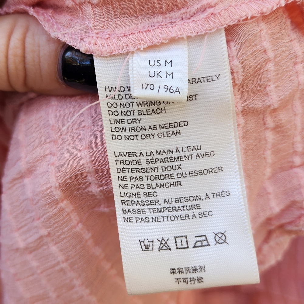 NWT Free People Out Of Town Top Strawberry Smoothie - Picture 9 of 12